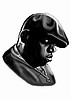 Notorious Big Painting 5"x7" in a 8"x10" matte ***Print