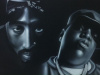 Big/Pac Original painting on a 24x36 inch canvas