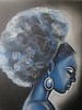 "Feelin Blue" Original 16x20 inch painting on canvas