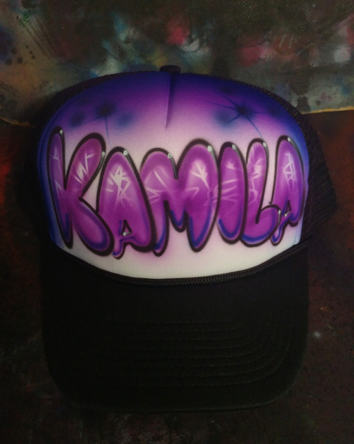 Custom Name on a Cap