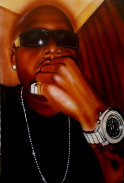 Custom hand painted full color Portrait on Canvas 16x20 inches (Single Portrait)