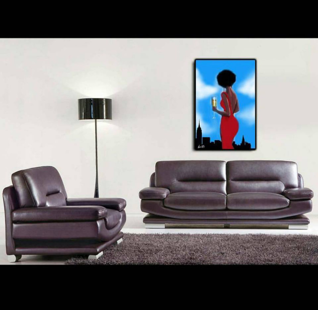 Sophisticated Lady- 24x36 Inch Print on High Quality Paper