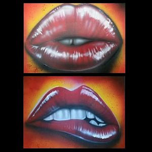 "Lips" Painting