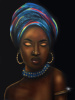 Headwrap #1 24x36 inch Poster Print